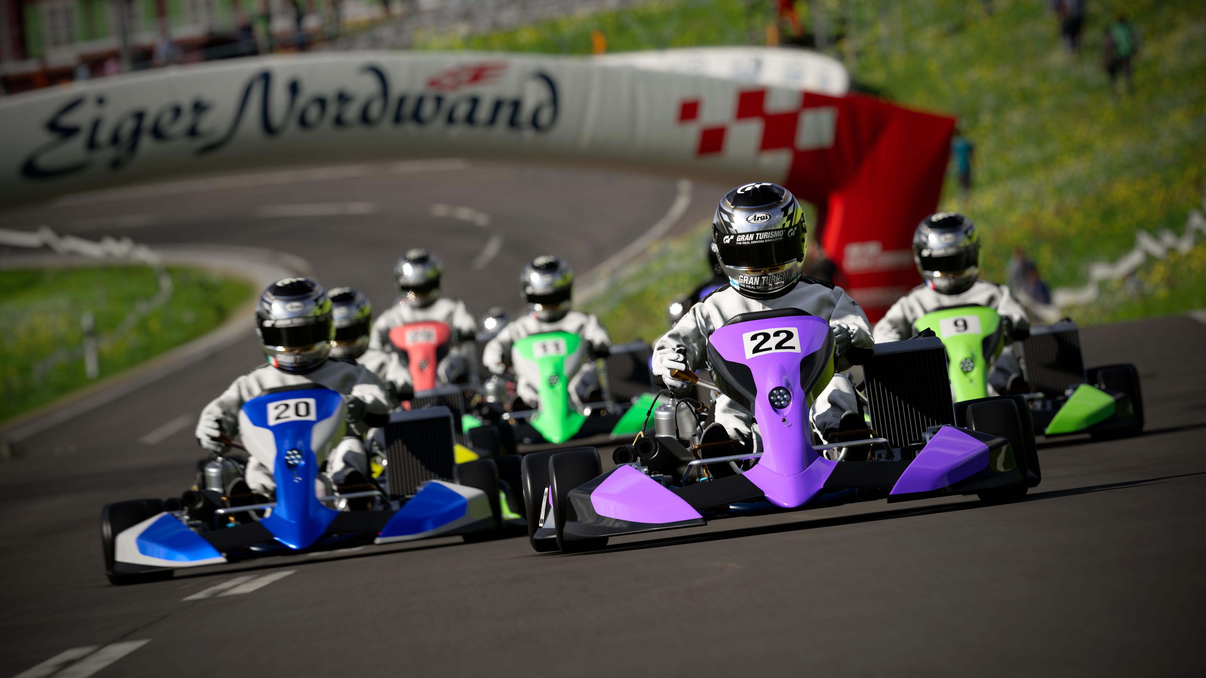 Karting race at Tsukuba in GT7