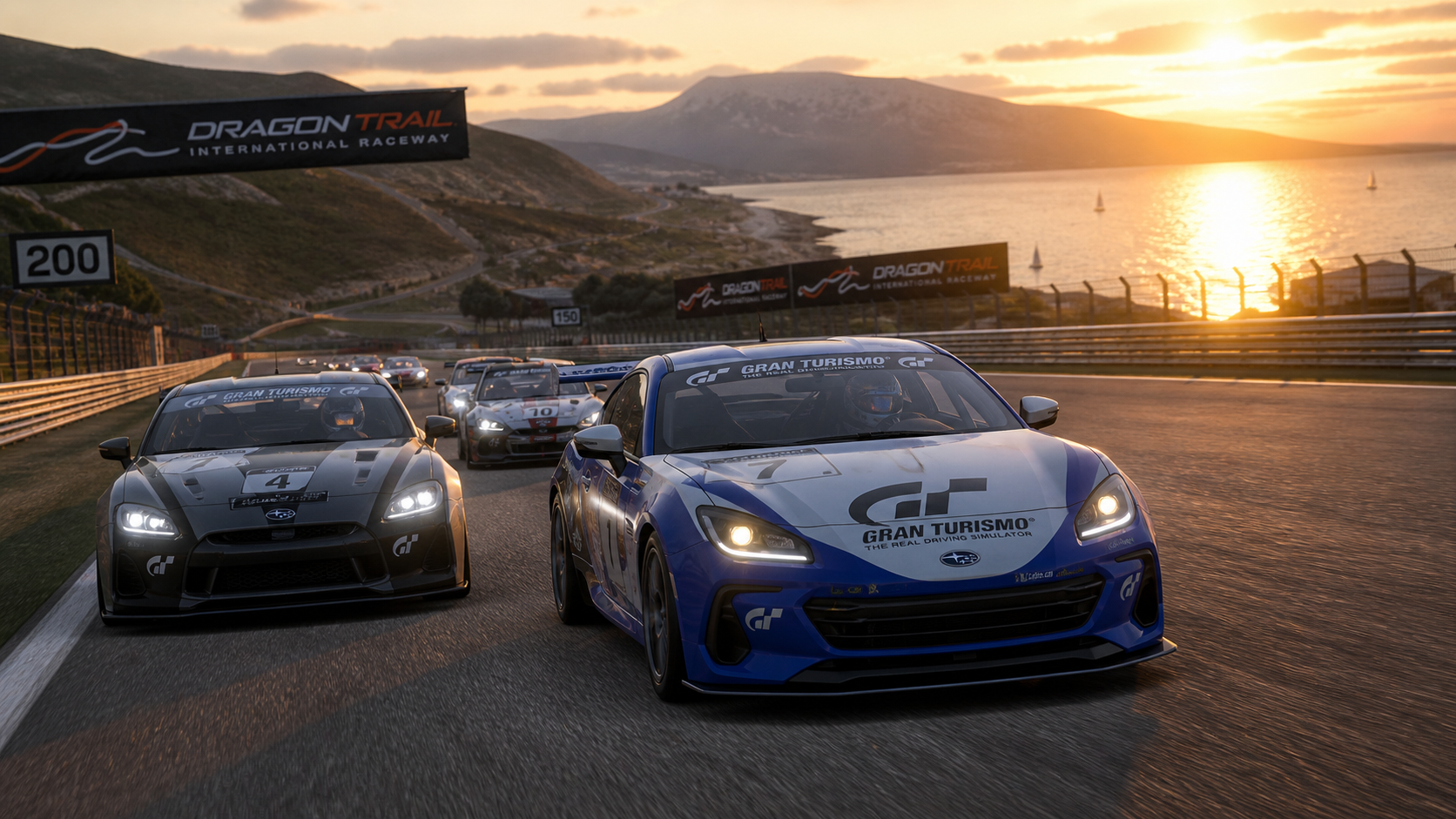 Gr.4 race at Dragon Trail in GT7